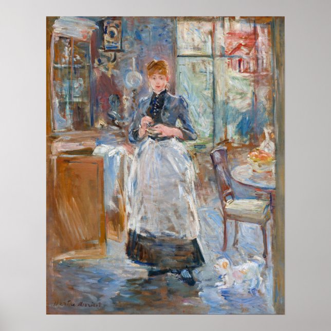 Berthe Morisot - In the Dining Room Poster (Front)