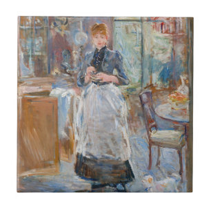 Berthe Morisot - In the Dining Room Tile