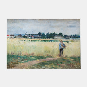 Berthe Morisot - In the Wheatfield at Gennevillier Doormat
