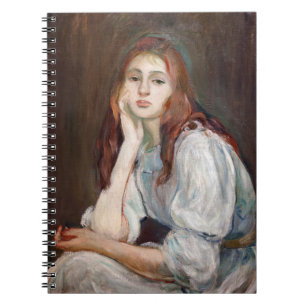 Berthe Morisot - Julie Daydreaming Notebook