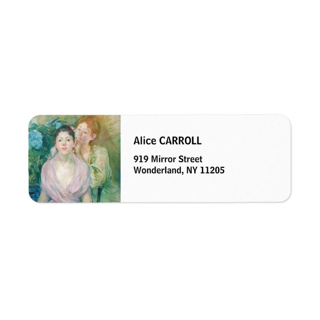Berthe Morisot - L'Horstensia / Les Deux Soeurs (Devant)