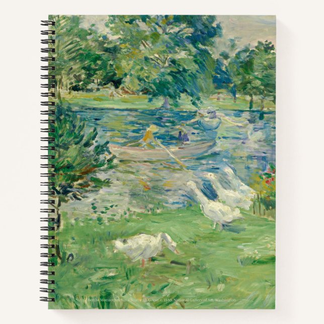 Berthe Morisot Lined Notebook  (Front)