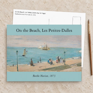 Berthe Morisot - On the Beach, Les Petites-Dalles Postcard