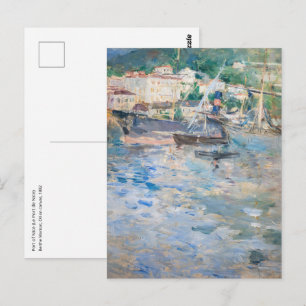Berthe Morisot - Port of Nice Postcard