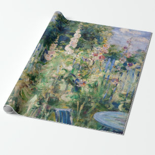 Berthe Morisot - Roses Tremieres / Hollyhocks Wrapping Paper
