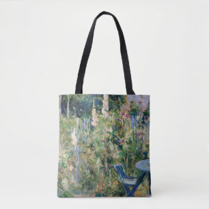 Berthe Morisot - Roses Tremieres Tote Bag