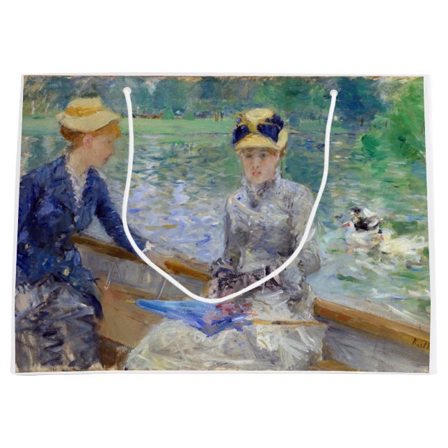 Berthe Morisot - Summer's Day Large Gift Bag (Front)