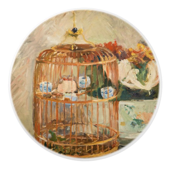 Berthe Morisot - The Cage Ceramic Knob (Front)
