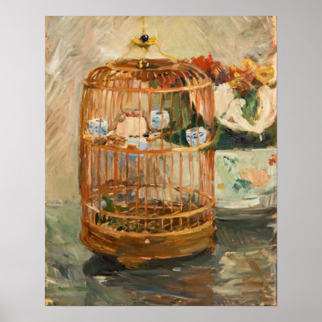 Berthe Morisot - The Cage Poster (Front)