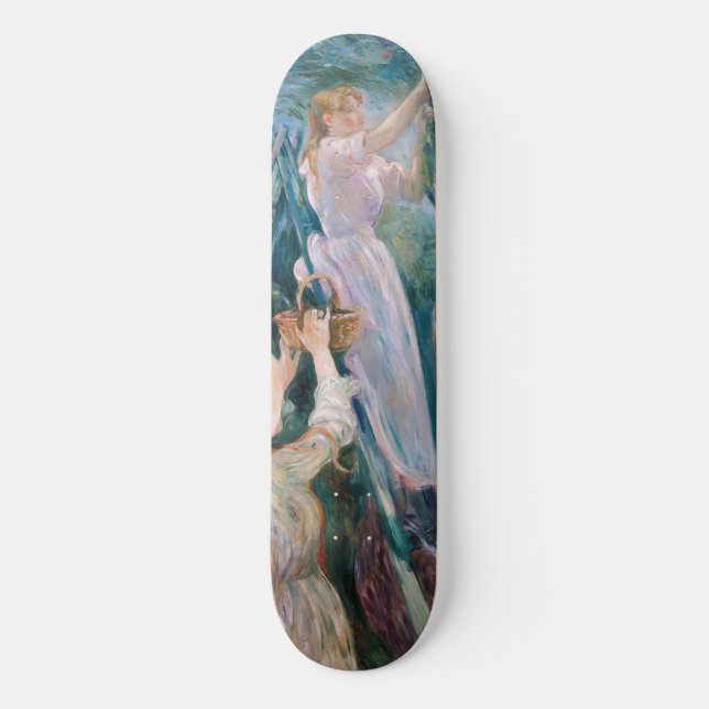 Berthe Morisot - The Cherry Picker Skateboard (Front)