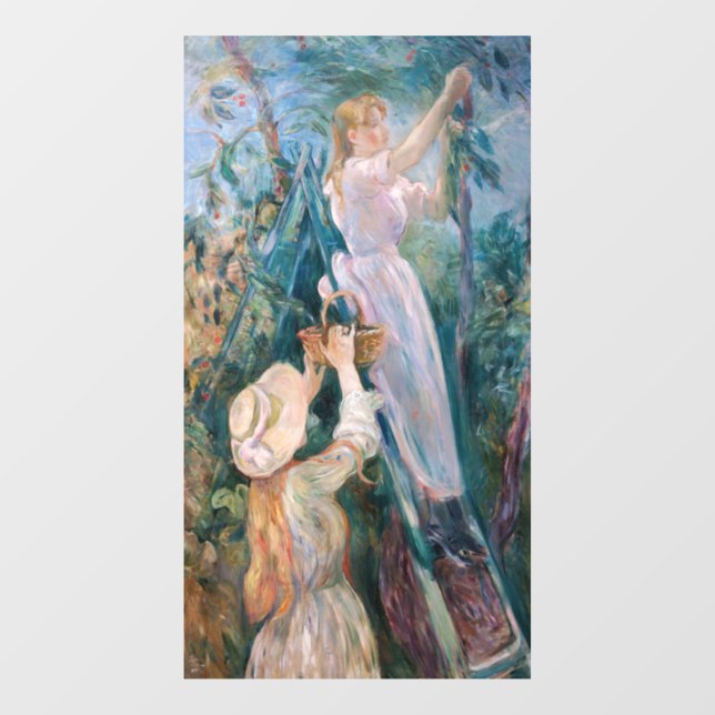 Berthe Morisot - The Cherry Picker Window Cling (Sheet)