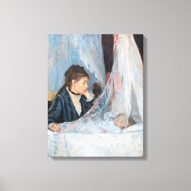 Berthe Morisot - The Cradle Canvas Print (Front)