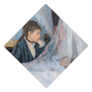 Berthe Morisot - The Cradle Graduation Cap Topper