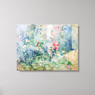 Berthe Morisot - The Garden at Bougival Canvas Print