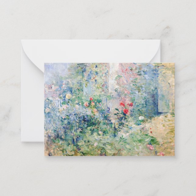 Berthe Morisot - The Garden at Bougival Card (Front)