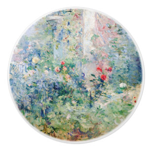 Berthe Morisot - The Garden at Bougival Ceramic Knob