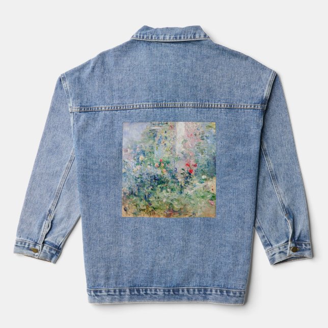 Berthe Morisot - The Garden at Bougival Denim Jacket (Back)