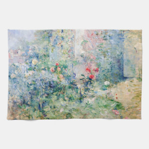 Berthe Morisot - The Garden at Bougival Kitchen Towel