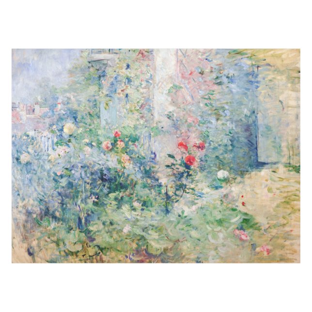 Berthe Morisot - The Garden at Bougival Tablecloth (Front (Horizontal))