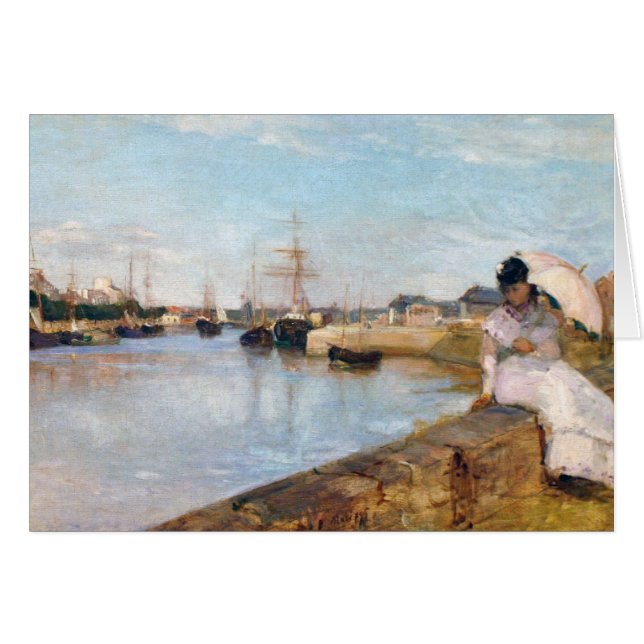 Berthe Morisot The Harbour at Lorient (Front Horizontal)