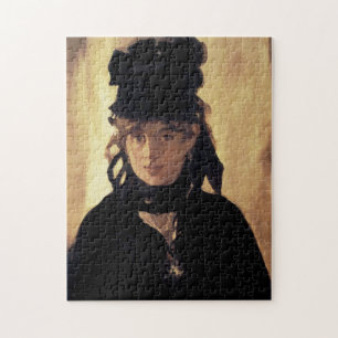 Berthe Morisot with a Bouquet of Violets Jigsaw Puzzle