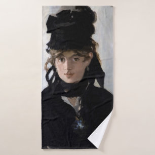 Berthe Morisot With a Bouquet of Violets, Manet Bath Towel