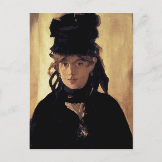 Berthe Morisot with a Bouquet of Violets Postcard (Front)