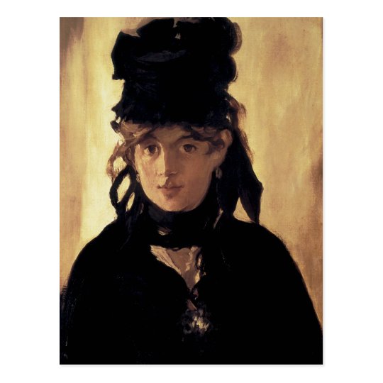 Berthe Morisot with a Bouquet of Violets Postcard