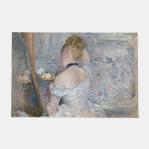 Berthe Morisot - Woman at Her Toilette Doormat