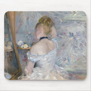 Berthe Morisot - Woman at Her Toilette Mouse Pad