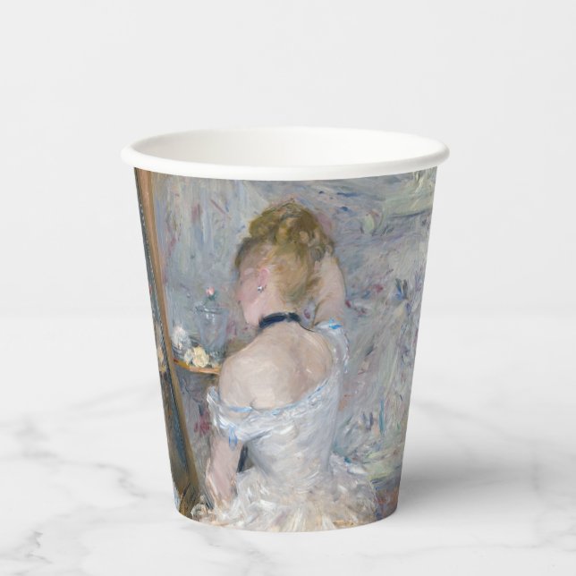 Berthe Morisot - Woman at Her Toilette Paper Cups (Front)