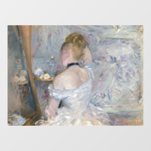 Berthe Morisot - Woman at Her Toilette Window Cling