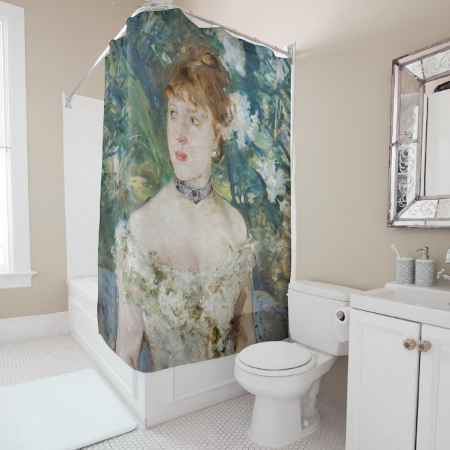 Berthe Morisot - Young Girl in a Ball Gown (In Situ)