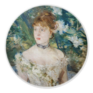 Berthe Morisot - Young Girl in a Ball Gown Ceramic Knob