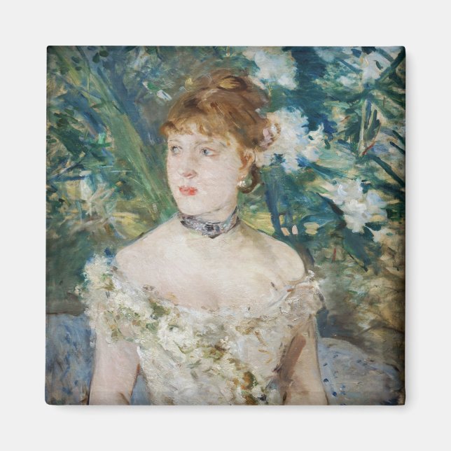 Berthe Morisot - Young Girl in a Ball Gown Magnet (Front)
