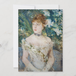Berthe Morisot - Young Girl in a Ball Gown Thank You Card