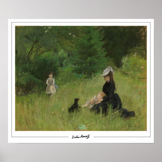 Berthe Morisot Zedign Art Poster #204 (Front)
