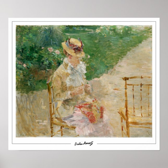 Berthe Morisot Zedign Art Poster #42 (Front)