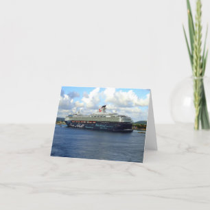 Berthed in Bonaire Blank Note Cards