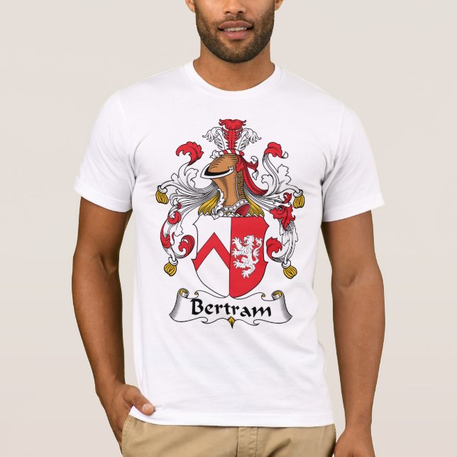 Bertram Family Crest T-Shirt (Front)