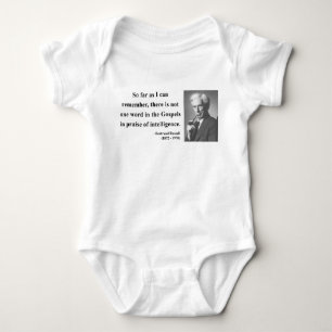 Bertrand Russell Quote 2b Baby Bodysuit