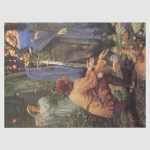 Bertuccio's Bride (by Edward Robert Hughes) Tissue Paper
