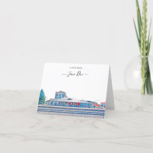 Berwyn Illinois Personalized Note Card