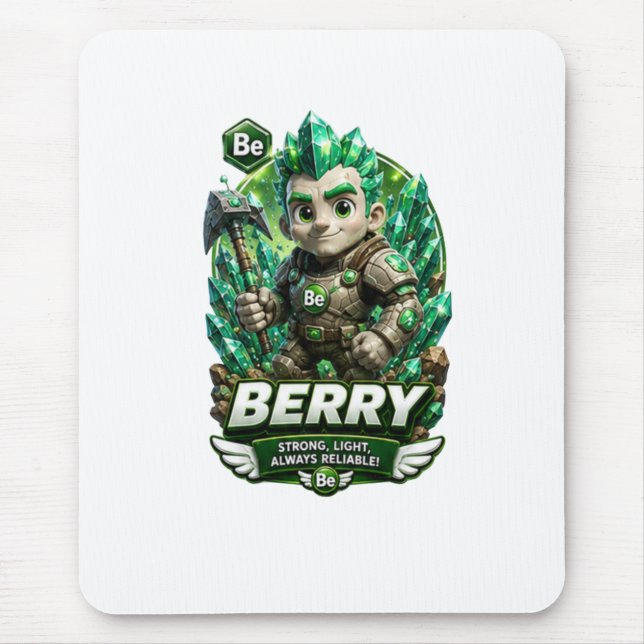 Beryllium is ATOMIVRA Mouse Pad (Front)