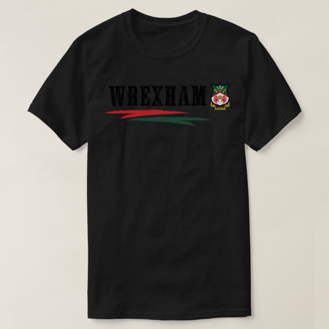 Bes selling Wrexham classic Wrexham supporer Wrexh T-Shirt (Design Front)