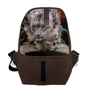 Besace Léopard de neige de sac messenger