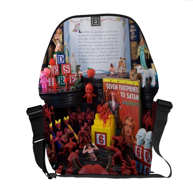 Besace Sac messenger à Ève (Dos droit)