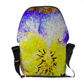 Besace Sac messenger à Rickshaw en verre souillé de