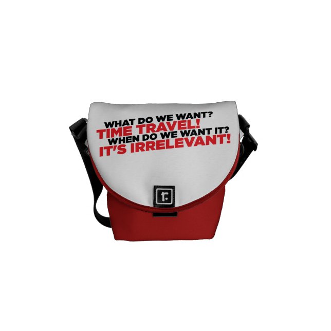 Besace Voyage de temps (Devant)