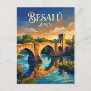 Besalú Spain Postcard